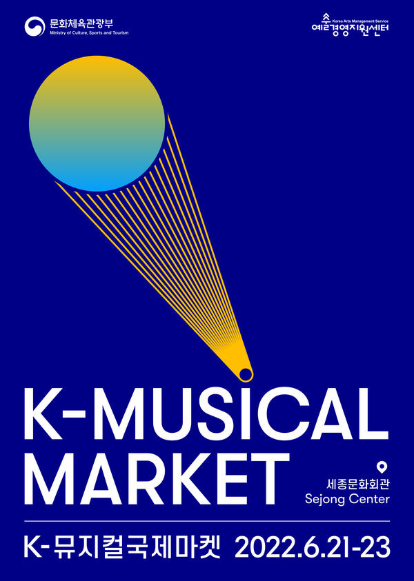 '2022 K-뮤지컬국제마켓' 포스터 / 사진제공=문화체육관광부